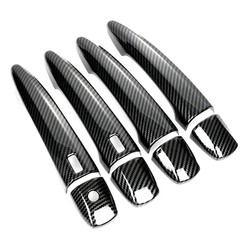 

For Nissan X-Trail Rogue T33 2021-2022 1 Set Car Outer Side Door Handle Cover ABS Auto Door Handle Sticker Styling Accessories