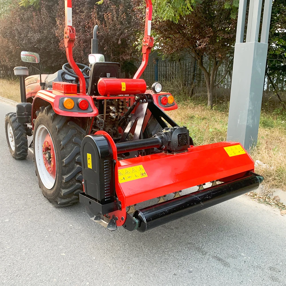 Farm Small Tractor Hedge Cutter Branches Trimming Pruner Side Shift Flail Mower Machine for Sale