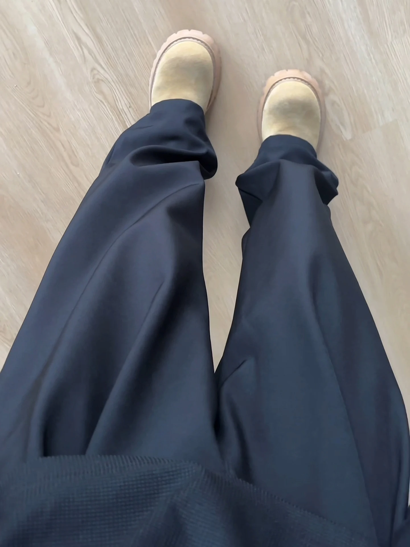 

Мужские брюки Cleanfit с широкими штанинами на флисовой подкладке, плиссированные, повседневные, утепленные, для похудения, зимние, модные, трендовые, повседневные