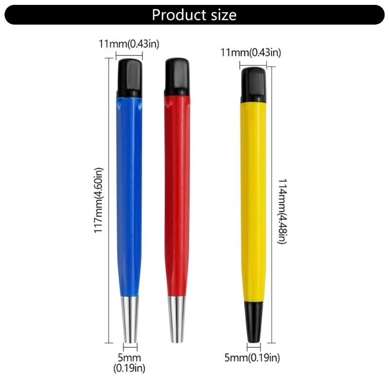 Fiberglass pena sikat pembersih perhiasan goresan dengan fiberglass kuningan baja