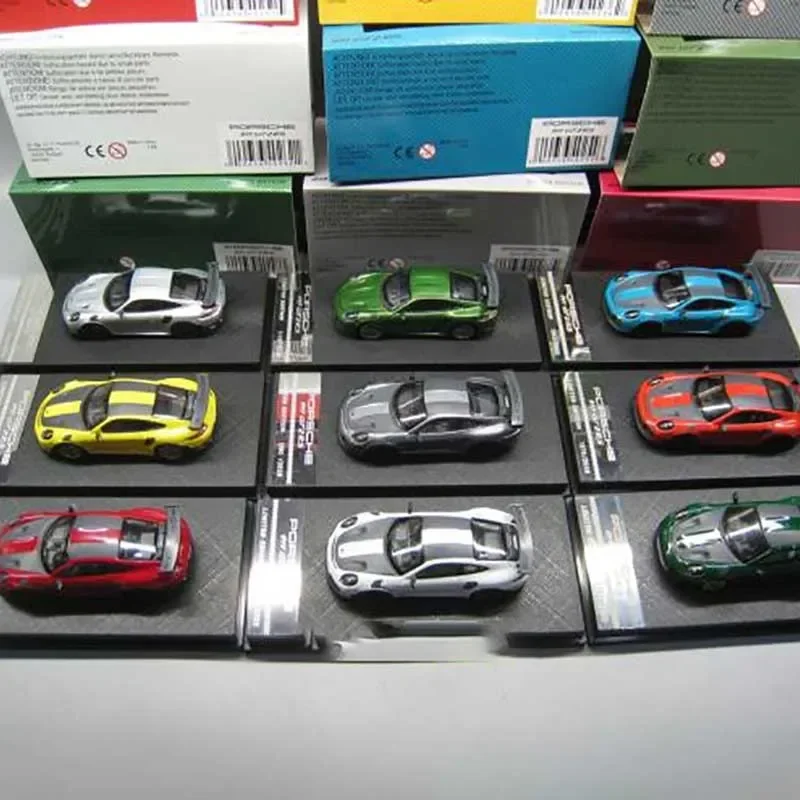 Diecast 1:64 Scale Original Car 911 Model Alloy  Metal Collection Vehicle Souvenir Display Toys Ornament Show Decoration Gifts