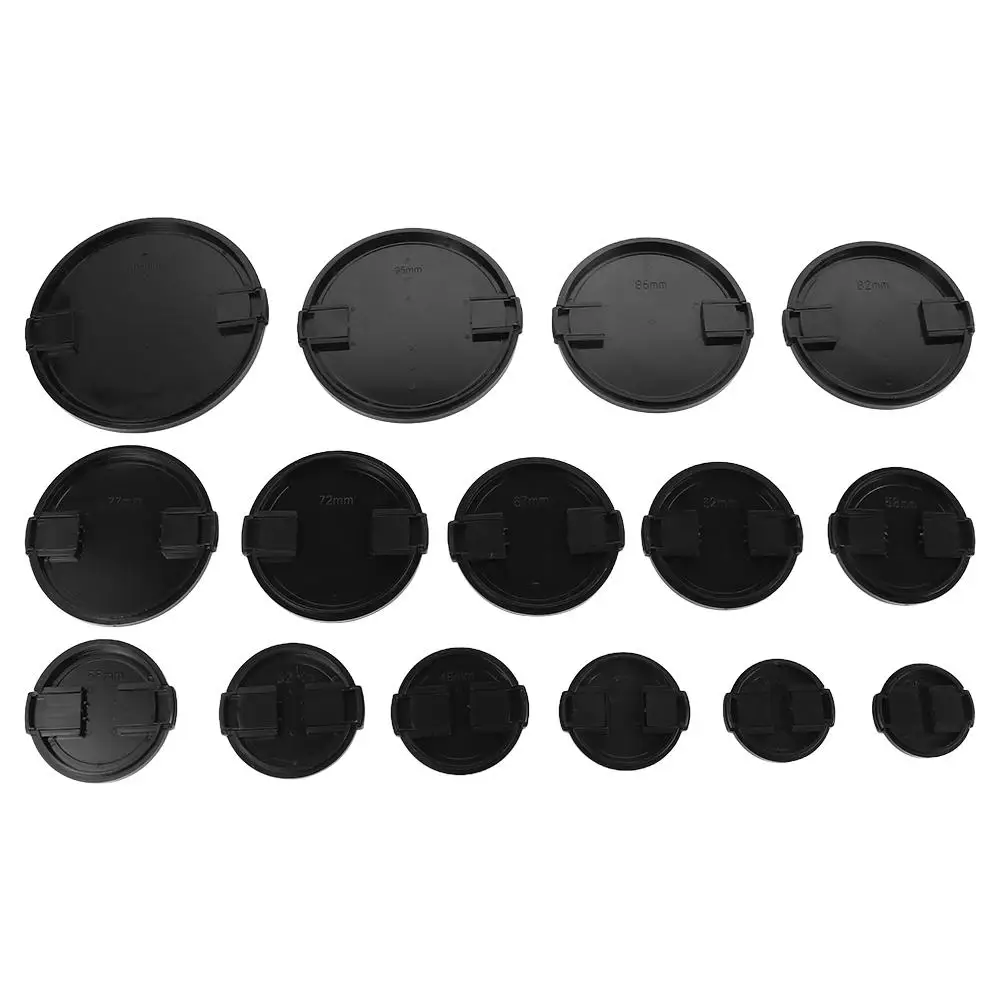 

Filters Front Cap Camera Lens Cap Dustproof Cover Hemp Face Canon Lens Cover Side Pinch Lens Cover For Canon