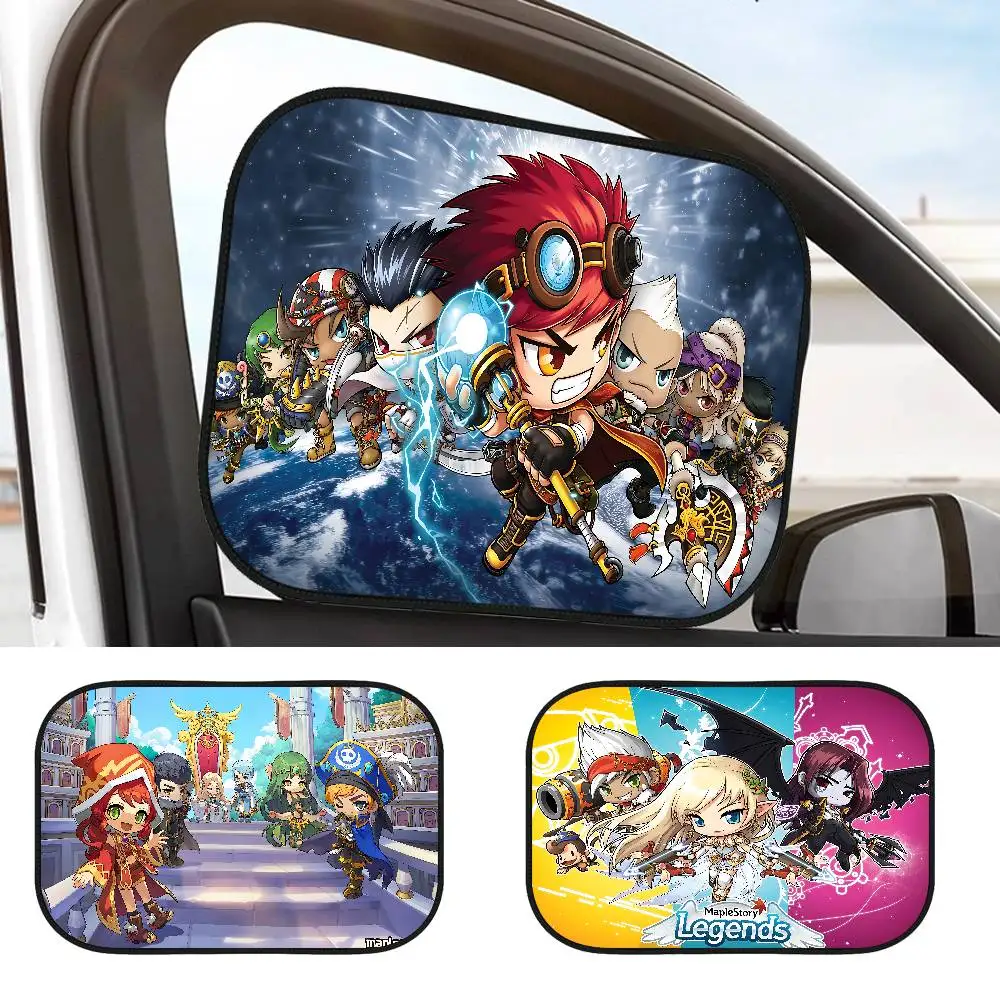 

Игра M-Maplestory Автомобильный солнцезащитный козырек для окна Самовсасывающая теплоизоляция внутри электростатической адсорбции Боковая занавеска Конфиденциальность автомобиля