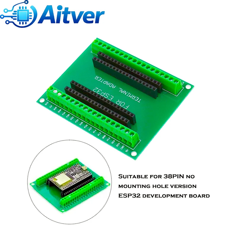 Płytka rozszerzeń ESP32 38PIN, moduł GPIO, kompatybilny z ESP32 DevKitC i ESP WROOM 32 — zdjęcie produktu 3