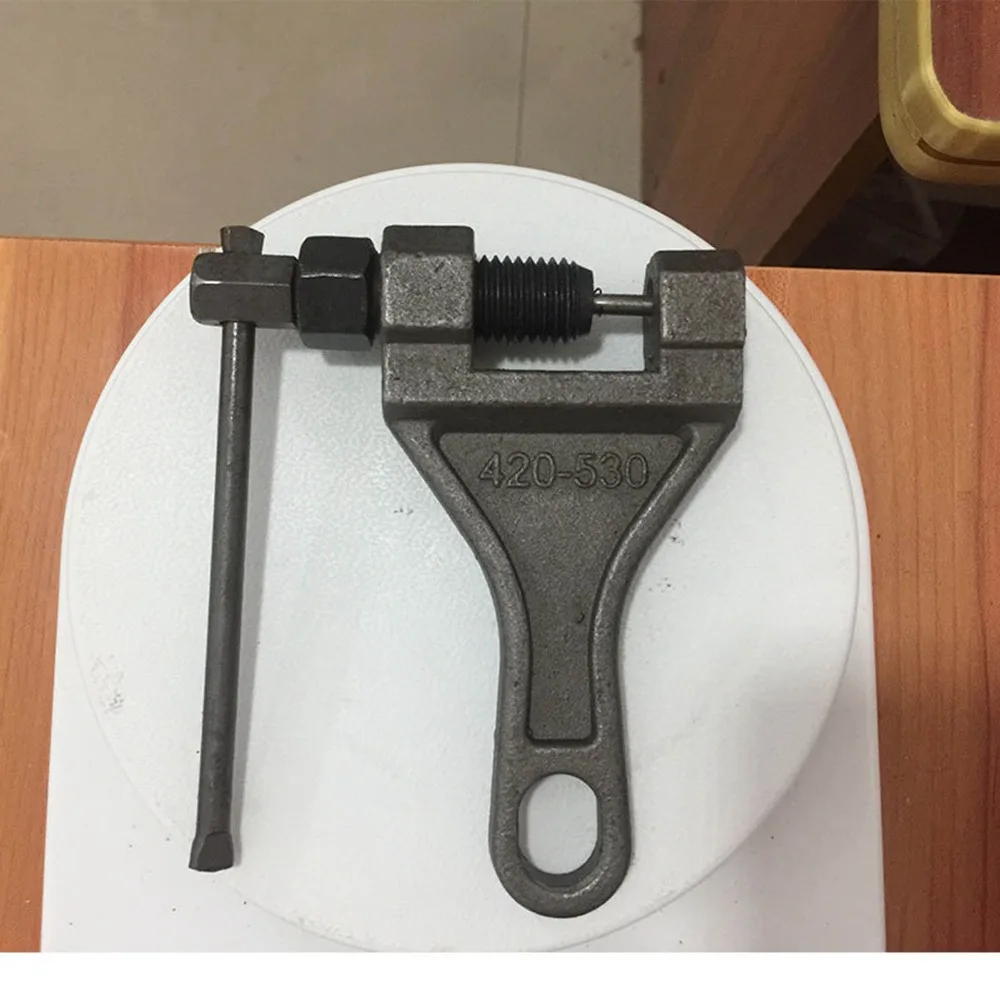 

Motorcycle Chain Breaker Durable Metal High Hardness Accurate Cutting Chain Breaker Tool for Motorbike Tricycle