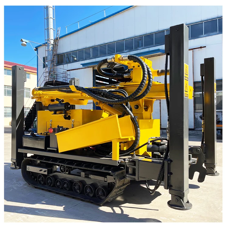 180m Water Well Drill Rig In China Foreuse With Pump Motor Engine Bearing Core Components