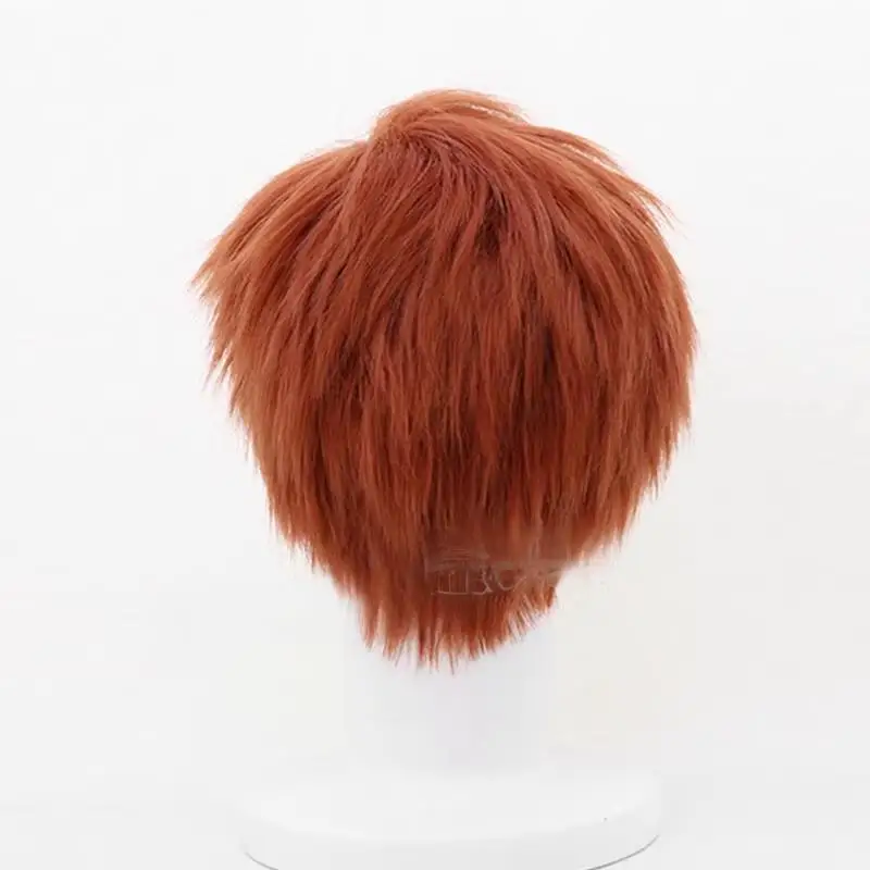 Fate Stay Night Shirou Emiya Cosplay Perücke – Hitzebeständiges Anime-Kostümhaar für Halloween und Party