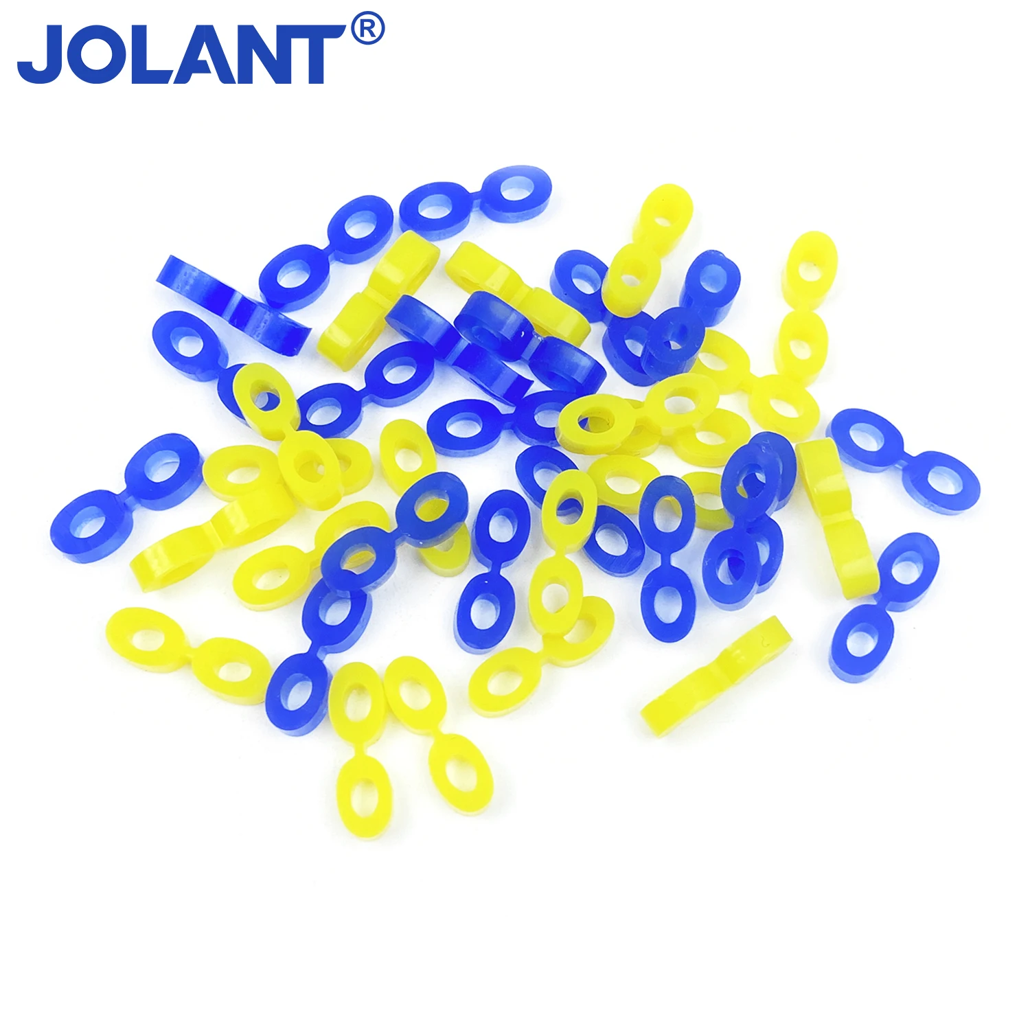 

JOLANT 40Pcs/Box Dental Elastic Wedges Rubber Fixing Wedges 2.0/2.5 MM Matrix Matrices Dam Composite Tooth Seperator Tools