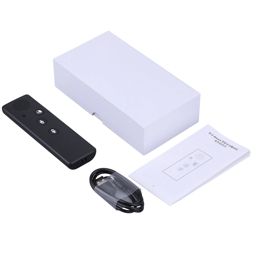 

Многоязычный интеллектуальный голосовой переводчик, Bluetooth-совместимый перевод, точный перевод и быстрый ответ, переводчик