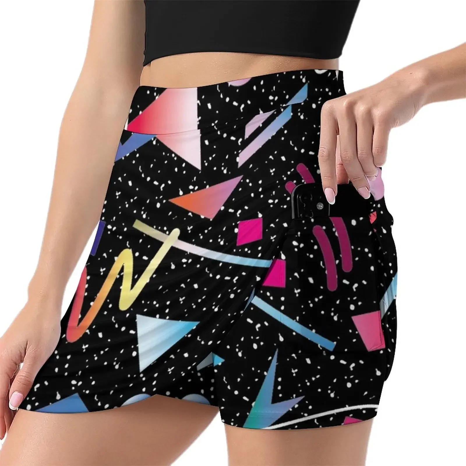 Pattern 80's - Eighties Mini Skirt mini skirt for women modest skirts for women skirts