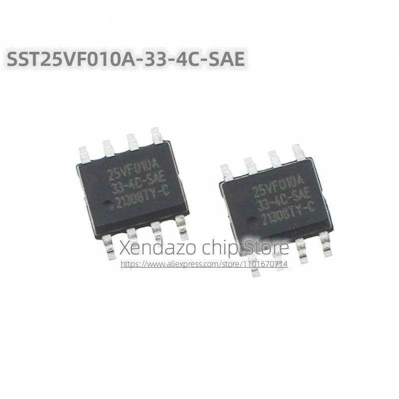 5pcs/lot SST25VF010A-33-4C-SAE 25VF010A-33-4C-SAE 25VF010A SOP-8 package Original genuine Memory chip