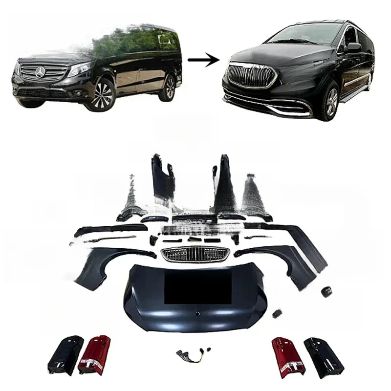 High Quality Style Car Bumper Hood Bodykit for  Old to New Body Kit