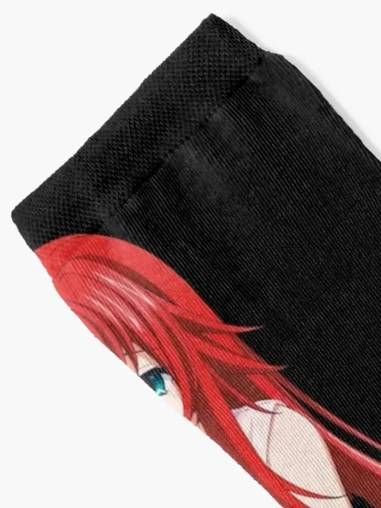 Rias Gremory Sexy Waifu V2 | Highschool DXD Socks Climbing japanese fashion Socks Men Women's