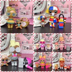 LOL Dolls Sisters Set One large and one small figure two doll sisters Includes doll clothes and accessories Girl Toys