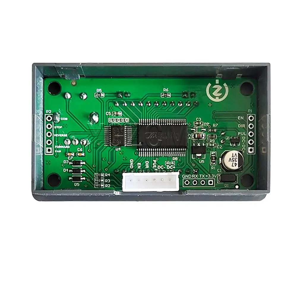 SMC01 42 57 وحدة تحكم محرك متدرج إيجابي عكس دوران زاوية نبض سرعة لوحة تحكم PLC الاتصالات التسلسلية #6