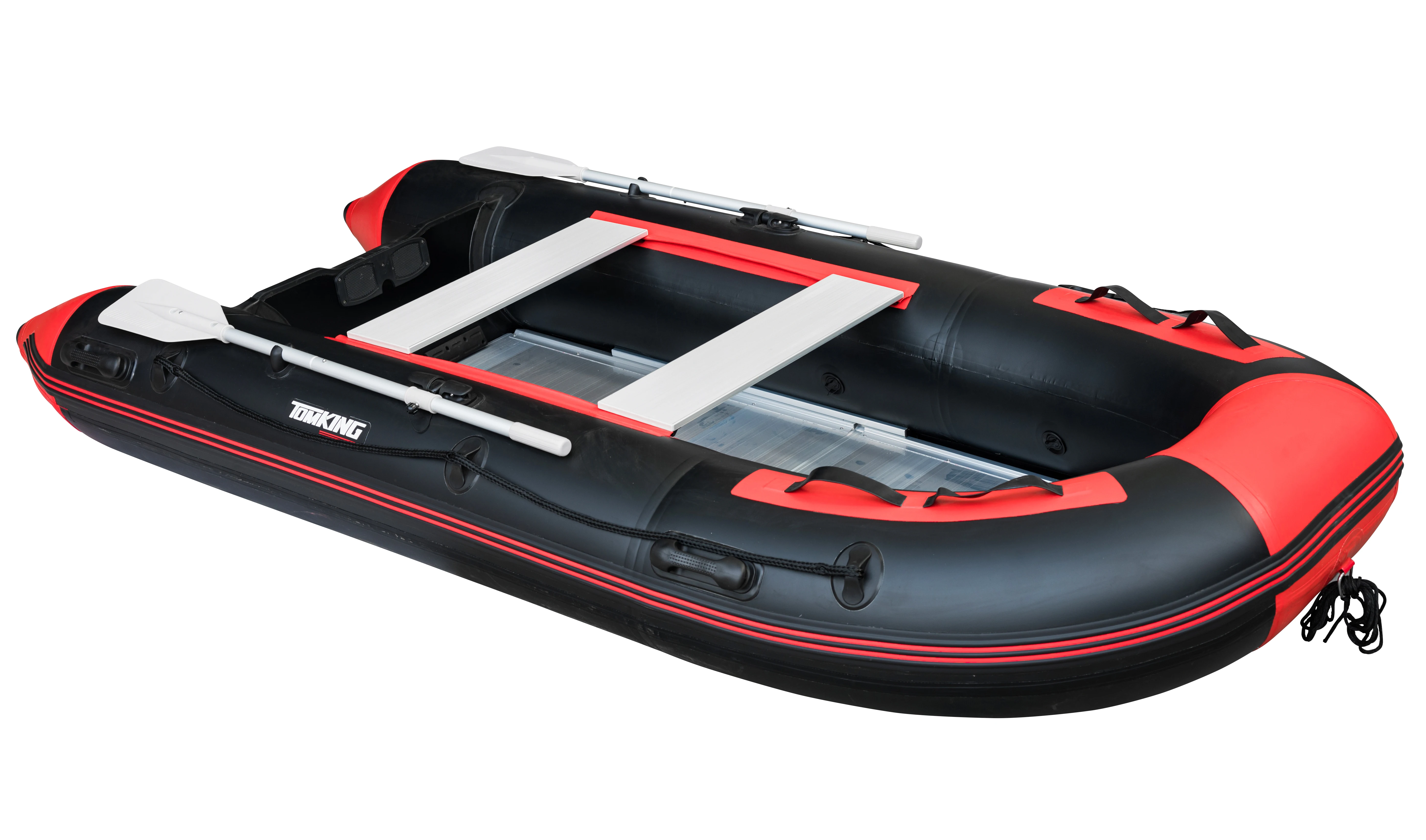 3M PVC Durable Inflatable Rowing Boat Aluminum Floor New Sport Style Fiberglass RIB Boat Lake Usage Drifting Fishing Engine