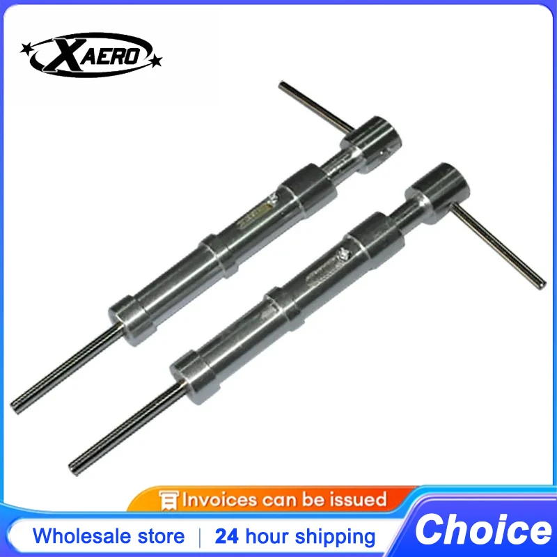 

XAERO Aluminum Alloy Anti-Vibration Landing Gear for RC Airplane, Shock Absorbing Legs, Durable Model Parts Accessory