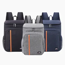 18L Portable Thermal Lunch Bag Food Box Durable Waterproof Cooler Ice Insulated Case BBQ Camping Oxford Dinner Backpacks Icebox