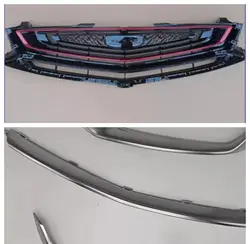 Car Mesh Grill Front Bumper Grille Mask Radiator Grille for Geely Coolray proton X50 Racing Grills