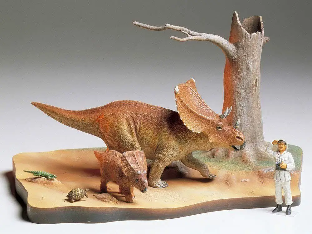 Tamiya 60101 1/35 Chasmosaurus Diorama Set (Plastic model)