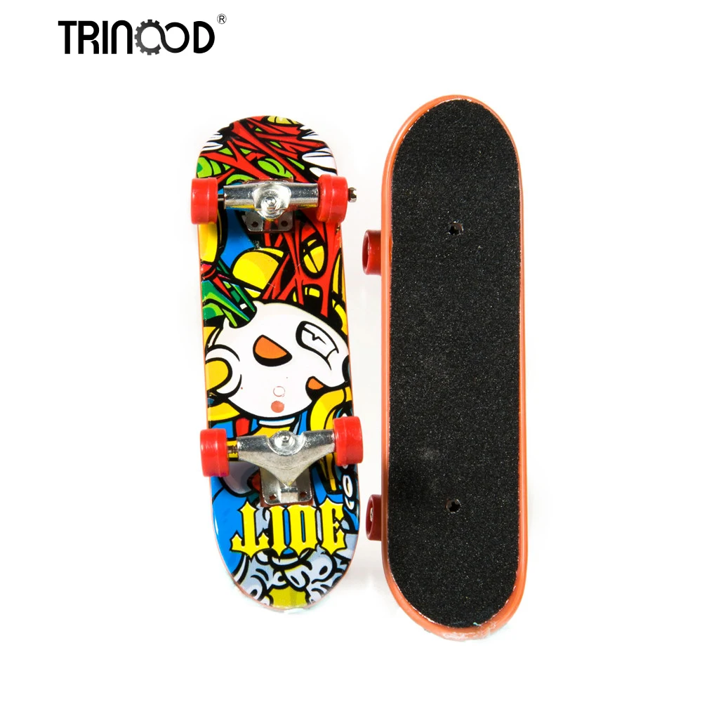 

TRINOOD Mini Finger boards Skate Fuel Tank Tow Trailer Chain Hook Shackles for 1/10 Axial SCX10 Wraith TRX4 TRX6 RC Car DIY Part