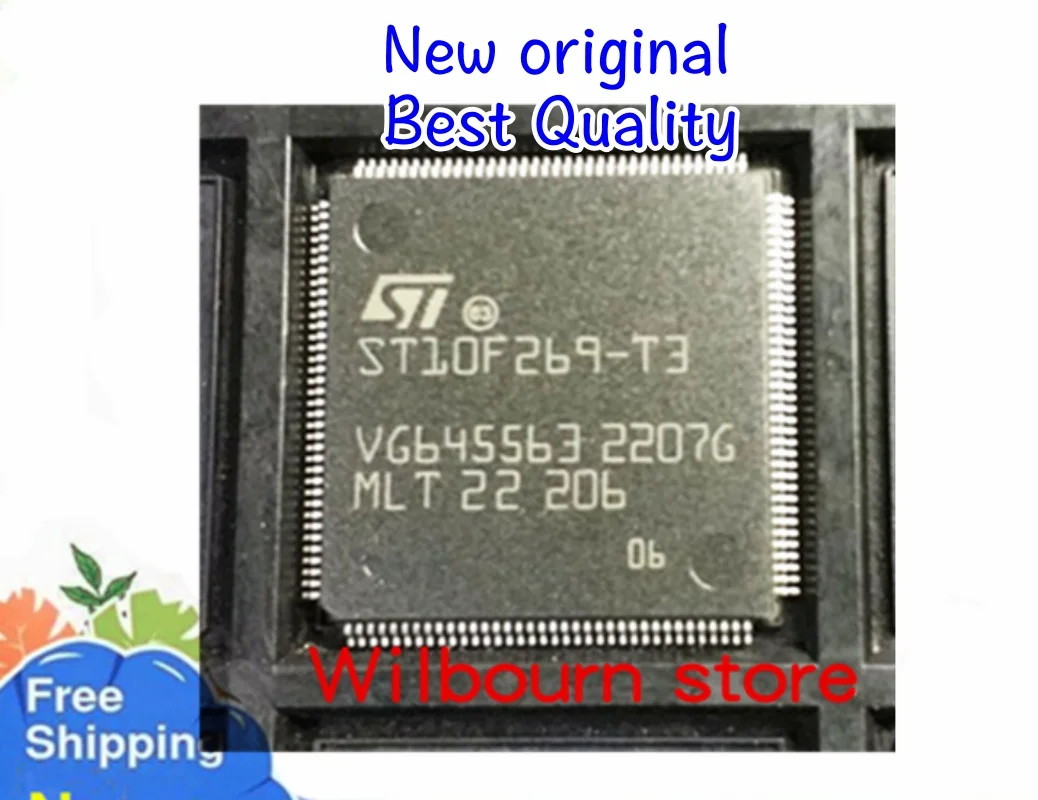 

New original 1PCS/LOT NEW ST10F269-T3 QFP-144 Electronic components
