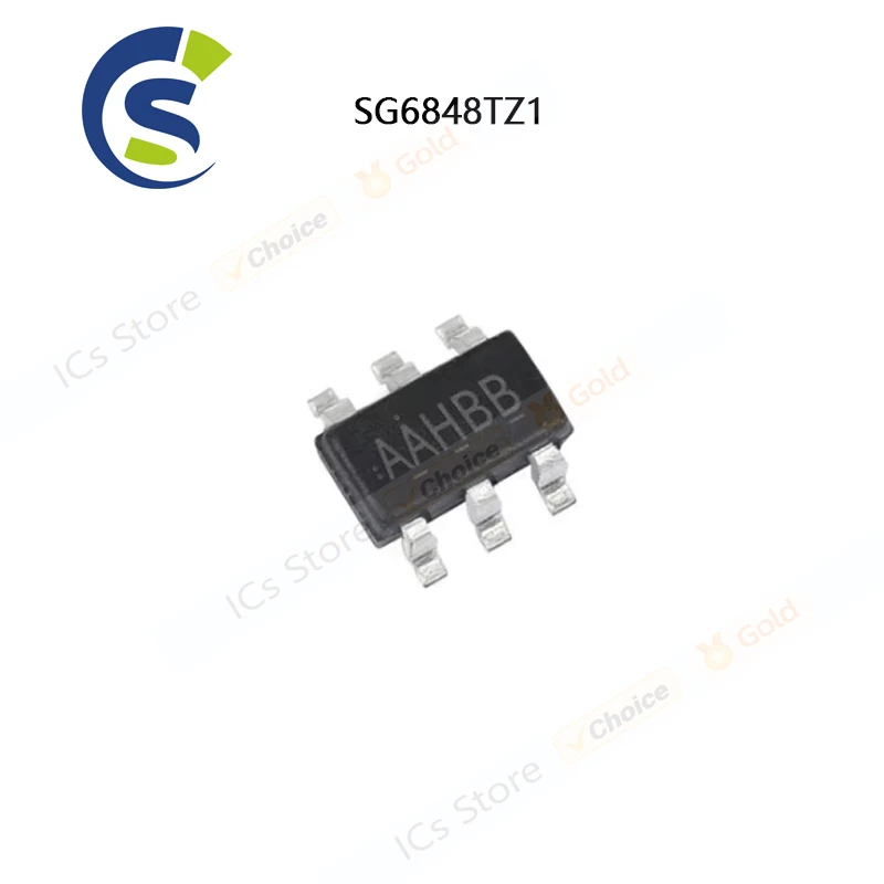 10 sztuk 100% nowy chipset SG6848TZ1 SG6848 SG6848T 6848TZ1 AAHBB AAH... SOT23-6