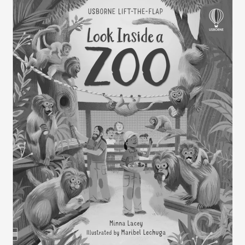 

Usborne LifttheFlap Look Inside A Zoo Minna Lacey Издательство Usborne 9781803701752 Книга