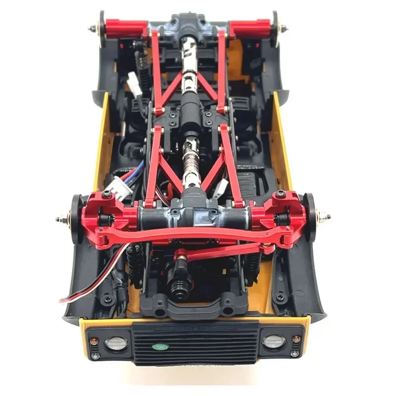 Metalen achterbeker voor FMS 1/24 FCX24M, Camel Cup, D90, Defender, eerste generatie Range Rover, RC auto-upgradeonderdelen