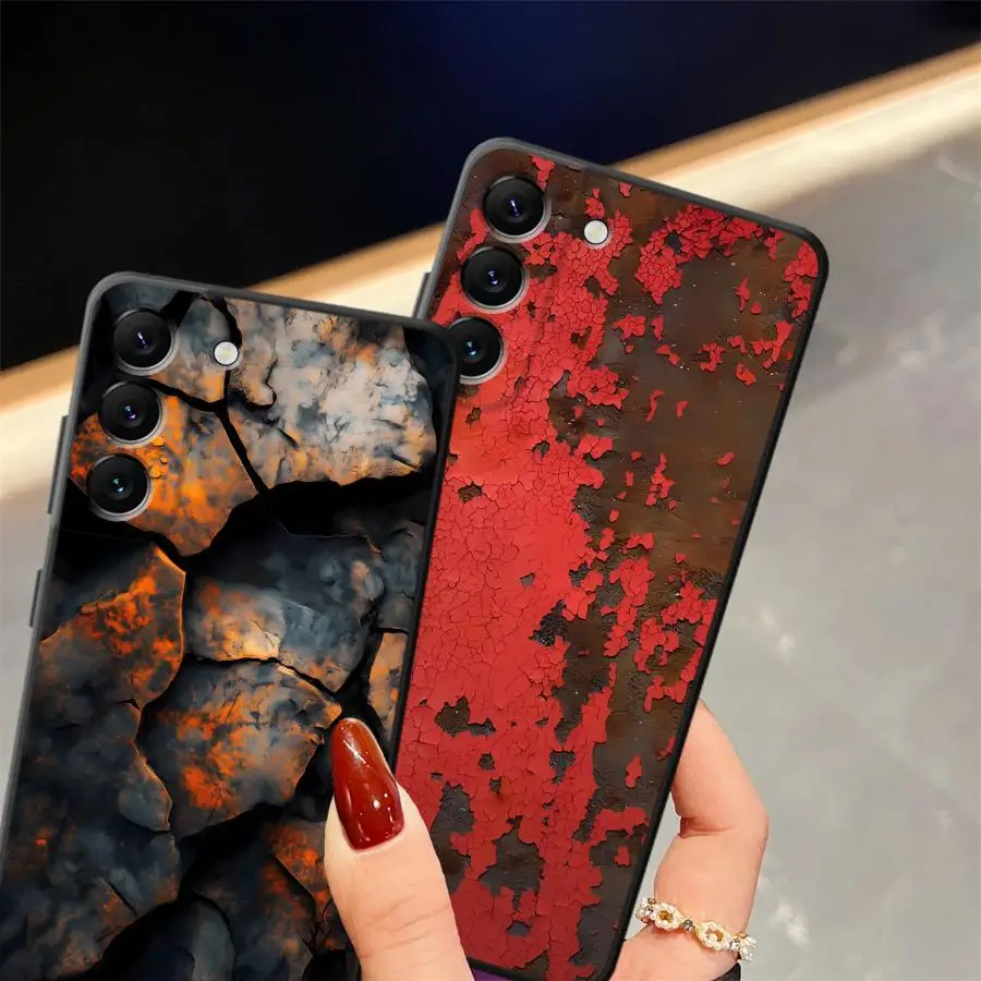 เคสโทรศัพท์มือถือแบบนิ่มสีดำ ดีไซน์ย้อนยุค สำหรับ Samsung Galaxy A70 A30 A15 A06 A04 A03 A40 A16 A05 A10 A12 A50 A20 A13