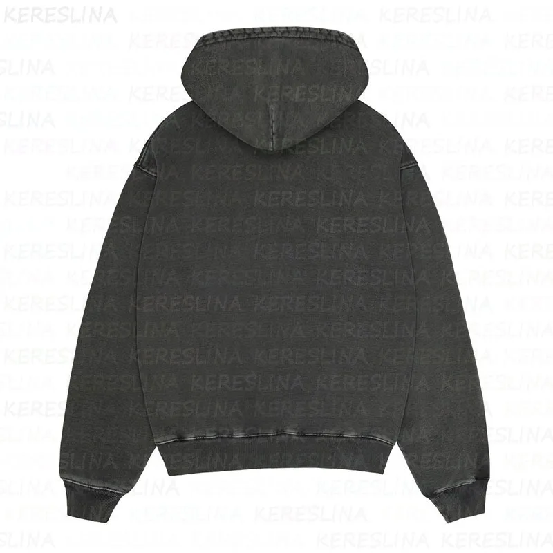 European and American casual letter printing hooded loose sweater fashion trend wide-leg pants Y2K cross-border sports suit