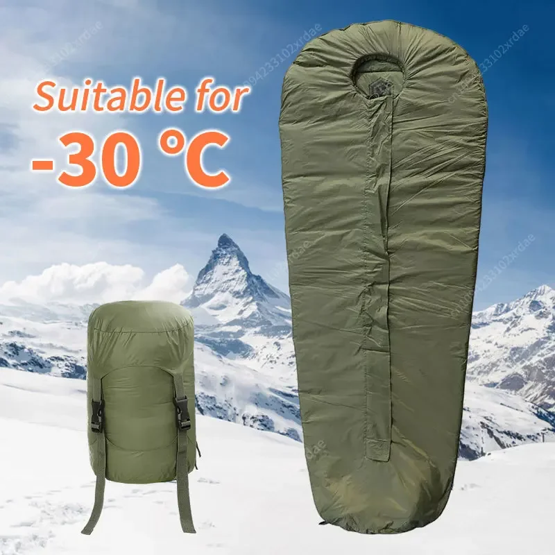 

NewEmersongear Winter -30 Waterproof Mummy Bolsa De Dormir Wearable Saco De Dormir Tactical Sleeping Bag For Outdoor Camping