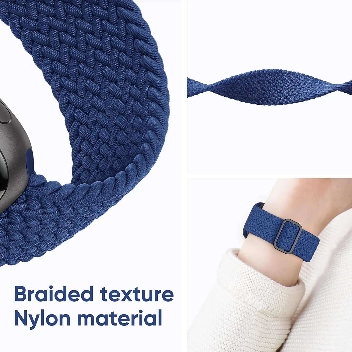 20/22mm Bestseller Modisches Nylon-Armband für Garmin Vivoactive 6/Forerunner 265/255/Venu 4, Huawei GT 6/5/Watch 5 18mm Uhrenarmband – Detail 8