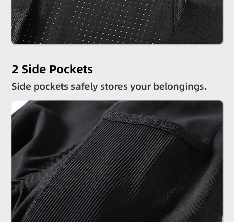 YKYWBIKE Damen Winter-Radträgerhose, Thermo-Fleece, warme lange Hose für Damen, Rennrad-Trägerhose, Fahrradbekleidung – Detail 17