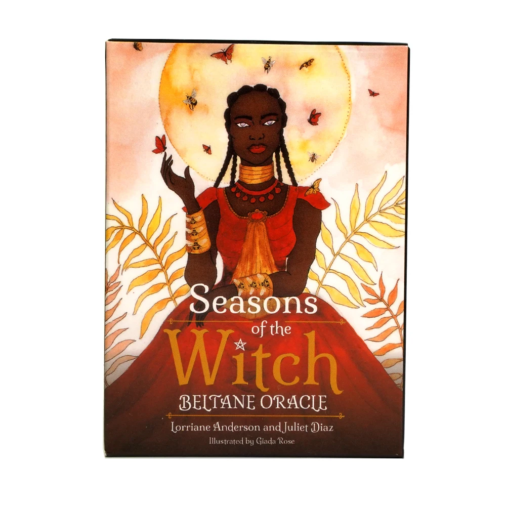 Seasons Of The Witch Beltane Oracle 44 Gilded Edge Cards Tarot Deck