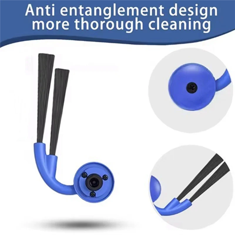 Forecovacs For EC OVACS X9 PRO/X9 PRO OMNI Replacement Parts Cleaning Side Brush Main Brush Robot Vacuum Cleaner