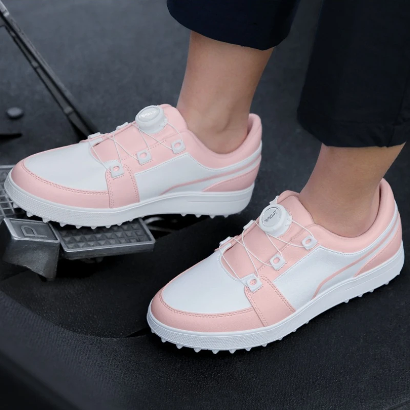 PGM حذاء جولف الخريف والشتاء المرأة تنفس مقبض مقاوم للماء أحذية رياضية مريحة عدم الانزلاق أحذية رياضية غير رسمية XZ338 #5