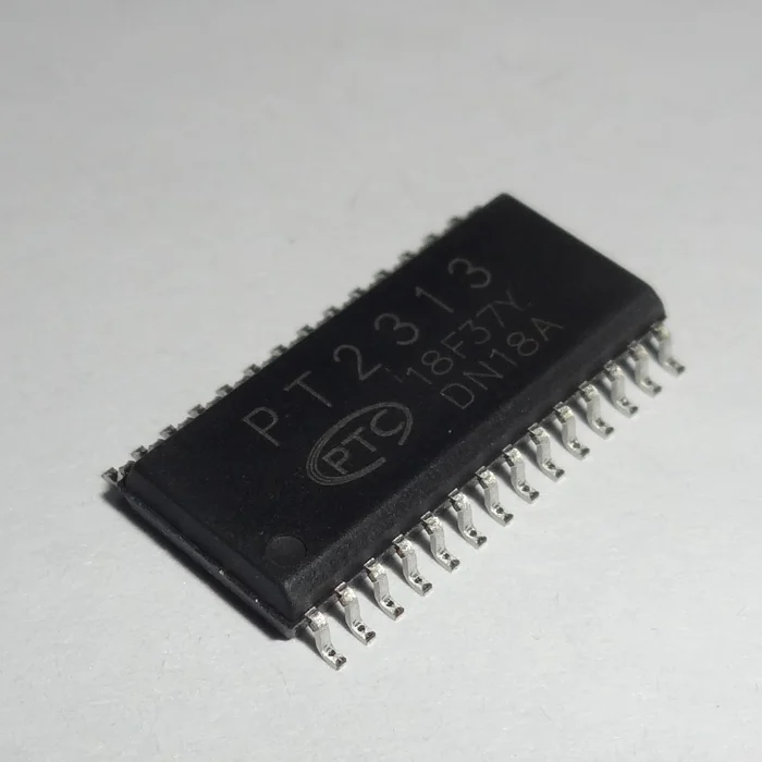 5PCS New original Stock PTC PT2313 SOP28 Chip Four Channel Sound Quality Processing Circuit Chip