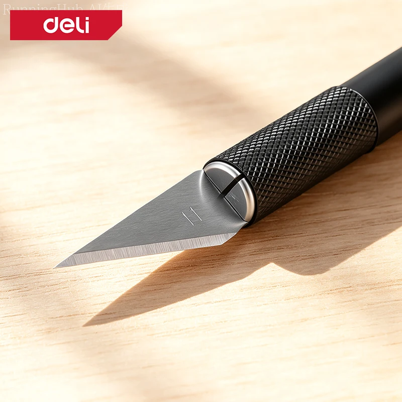 SK5 Steel Scalpel Knife #11 Replaceable Blade Aluminum Alloy Anti-Skid Handle Engraving Pen Knife For PCB Mobile Repair
