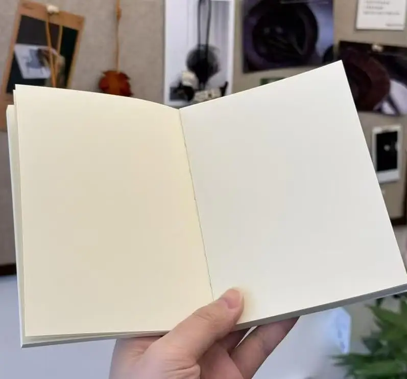 Korean-style Tomato Check Mini Blank Notebook, Aesthetic Niche Student Journal & Diary