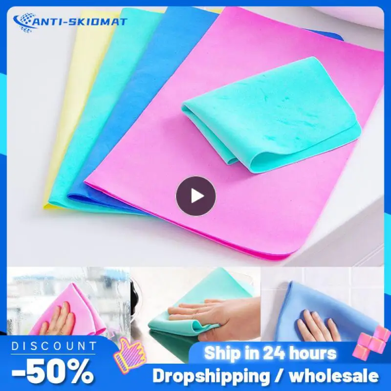 

30*20cm Car Wash Cloth Cleaning Microfiber High Absorbent Wipes Quick-drying Towel Synthetic Deerskin PVA Chamois Cham