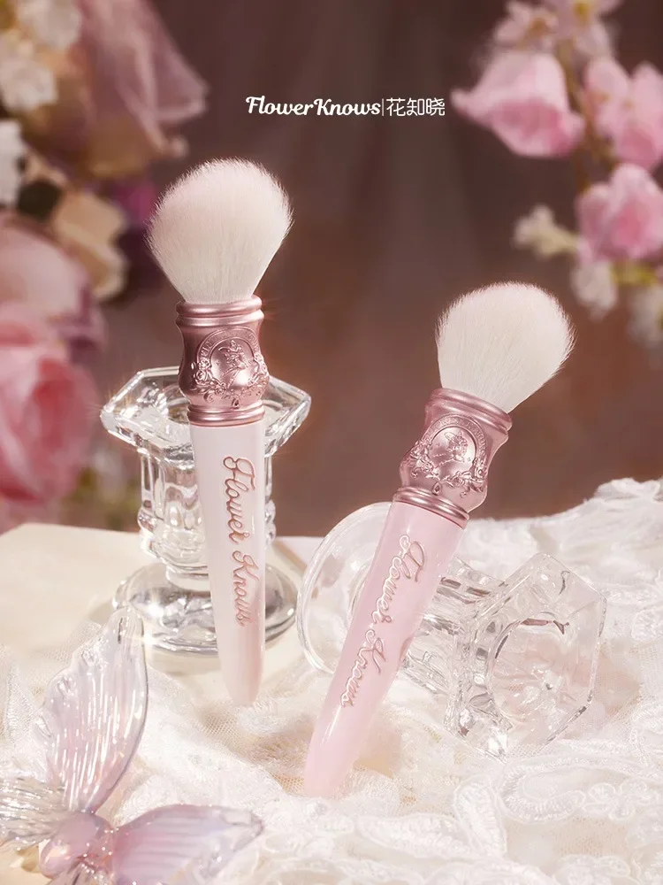 Flower Knows Midsummer Fairtales Collection Blush Brush Highlighter Bronzer Contour Soft Makeup Brush Face Brush Makeup Beauty