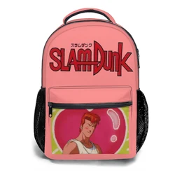 New Fashionable  Slam DunkPattern School Bag  Print Backpack 17inch