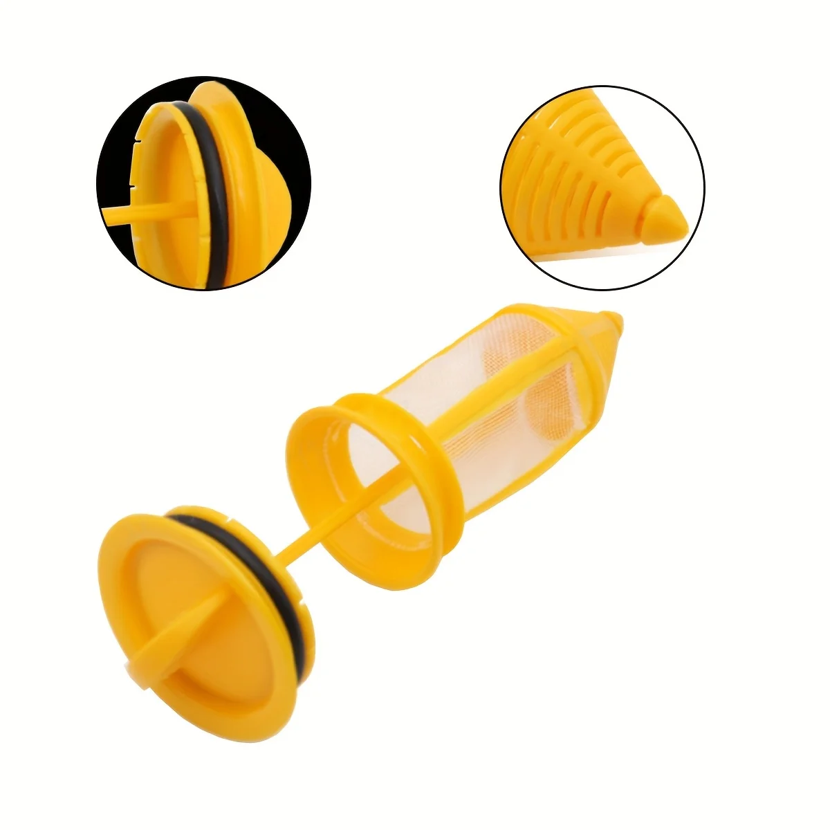 2/5PCS Strong and Weak Suction Filter,Dental Materials Water Filter Cup, Dirt Collection Cup, Filter Saliva Suction Screen