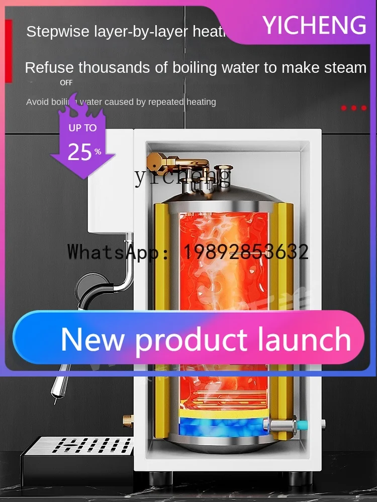 

S3 Commercial Steam Milk Frother Milk Tea Shop Heater for Coffee Shop