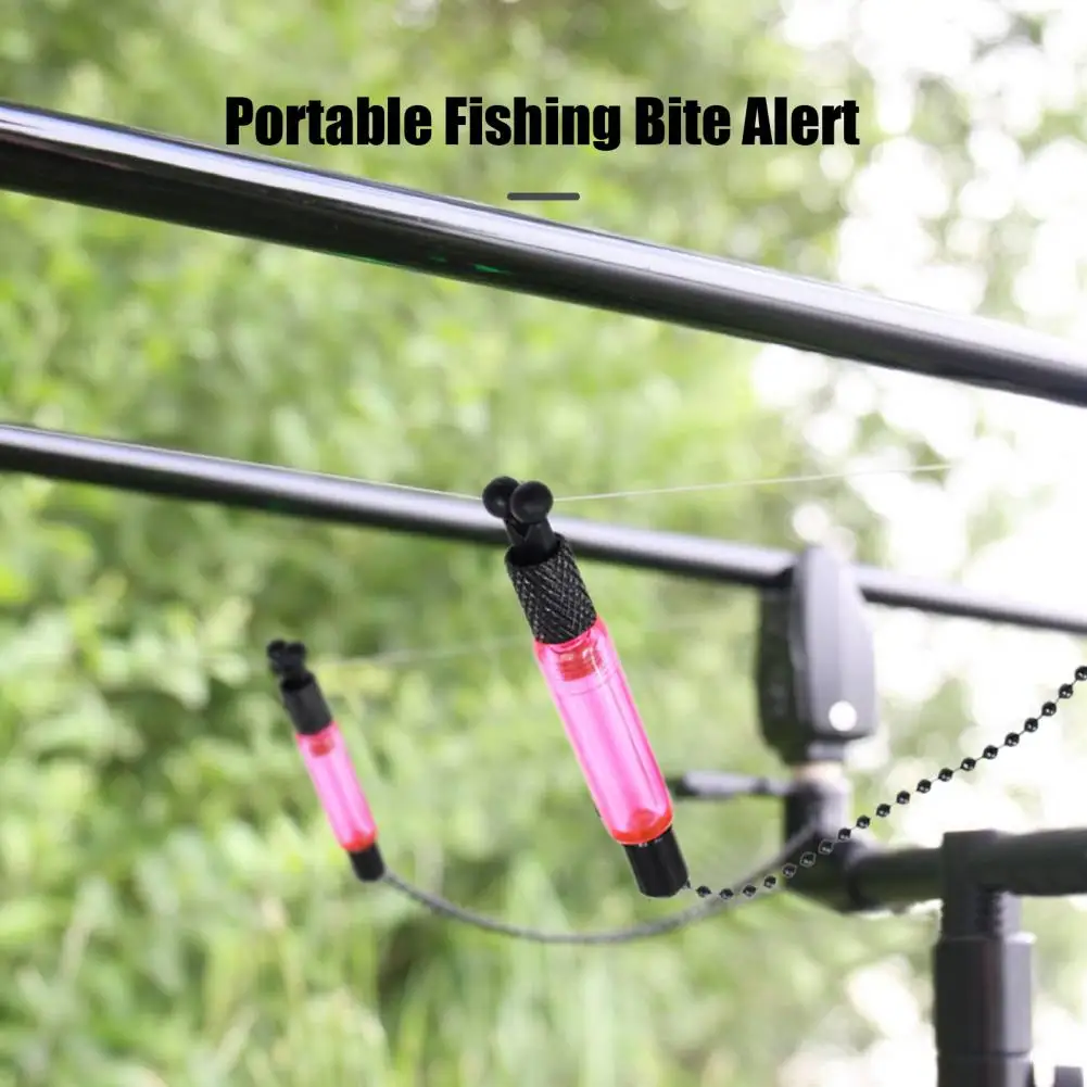 Fishing Bite Portable Lightweight Fishing Bite Alarm Chain for Carp Freshwater Fishing Swinger Hanger Indicator for Anglers