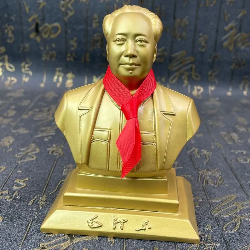 Chairman Mao statue ornament car interior accessory bronze sculpture decoration