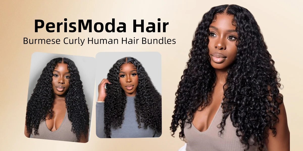Burmese Curly Bundles 100% Human Hair Bundles Virgin Weave Human Hair Extensions Curly Ends 1/3/4 Pcs Natural Color