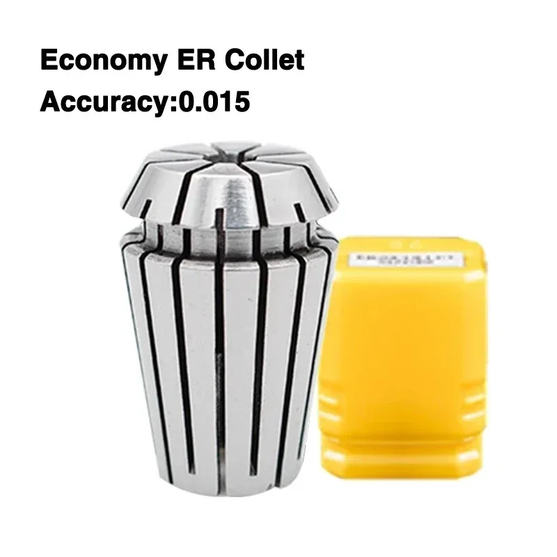 15pcs Set ER11 1-7MM 1/4 1/8 Inch (3.175mm) Spring Collet High Precision Collet Set For CNC Engraving Machine Lathe Mill Tool