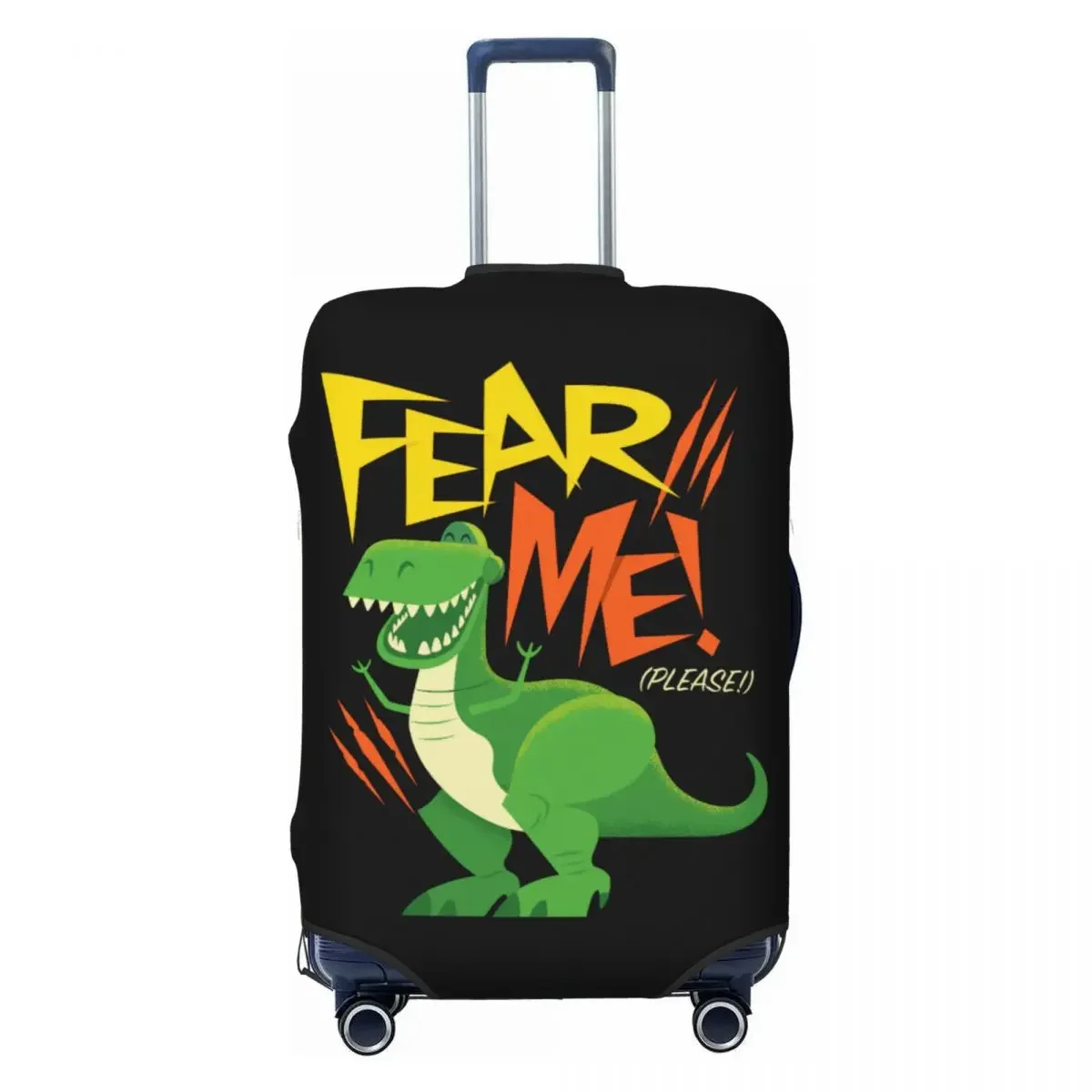 

Custom Toy Story Rex Travel Luggage Cover Dust Proof Suitcase Cover Protector Fit 18-32 Inch